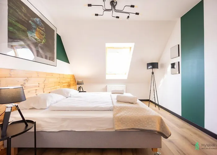 Апартаменты Wood & Sauna Ogrody Pieniawskie, Myweek