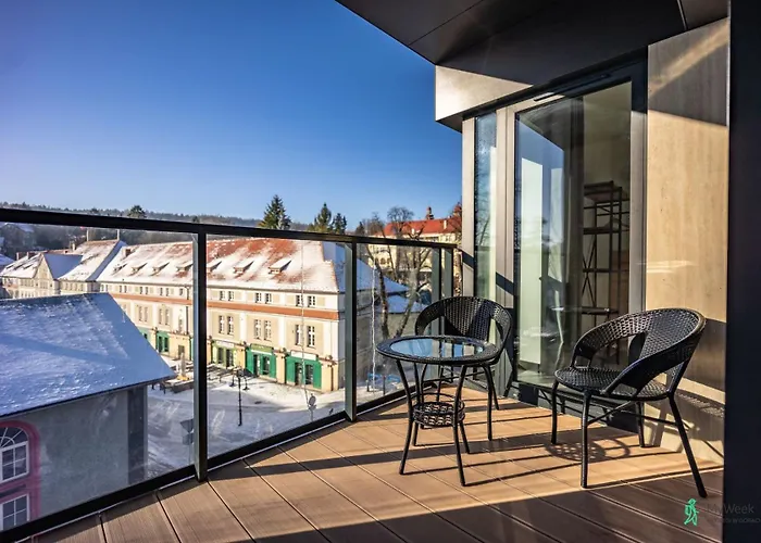 Апартаменты Wood & Sauna Ogrody Pieniawskie, Myweek